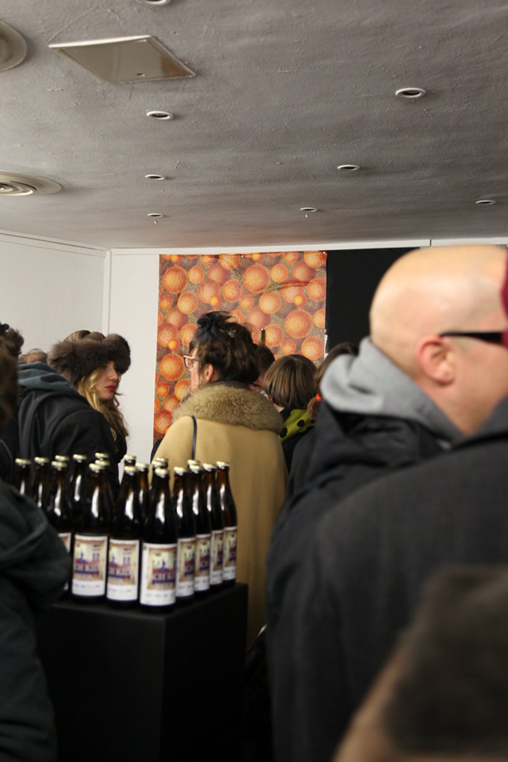 LSDSL show — guests, the bottles displayed
